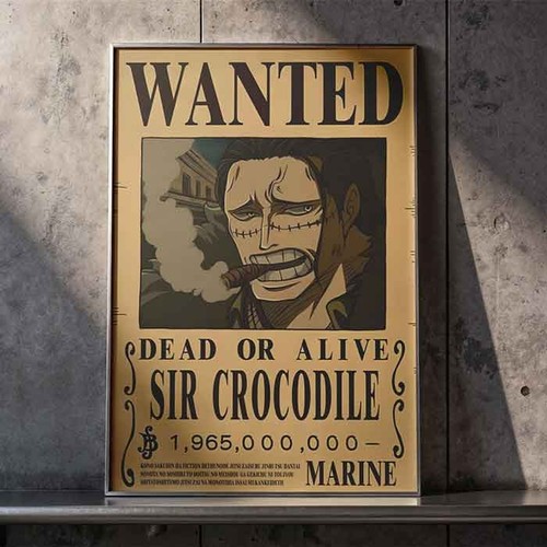 Poster one piece - one, wanted