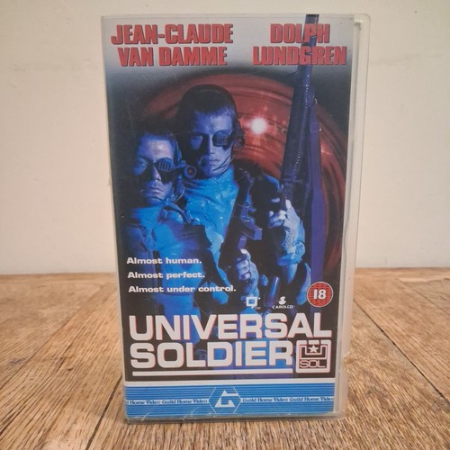 Universal soldier vintage vhs - soldier,