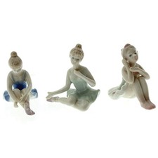 33205 Bomboniere Ballerina Musica porcellana Segnaposto Confettata Bomboniera