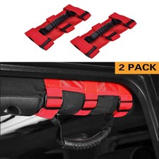 2x Manopole Roll Bar Rosso per