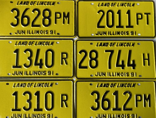 American license plate