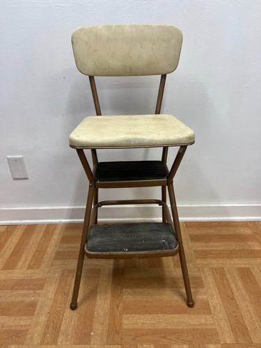 Sgabello step vintage metallo - vintage,