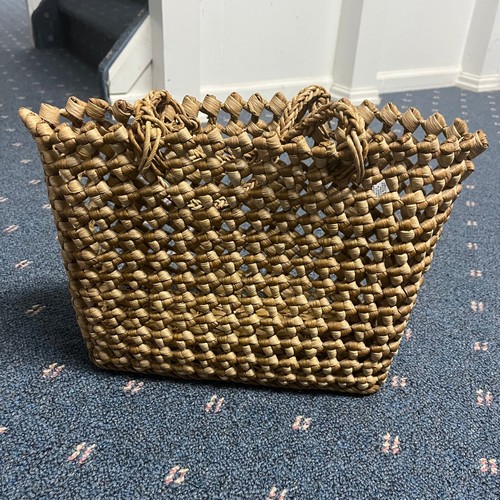 Vecchia borsa tote paglia - borsa,