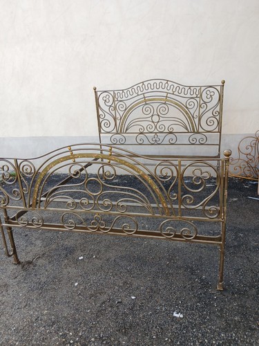 Letto matrimoniale ferro stile - matrimoniale,
