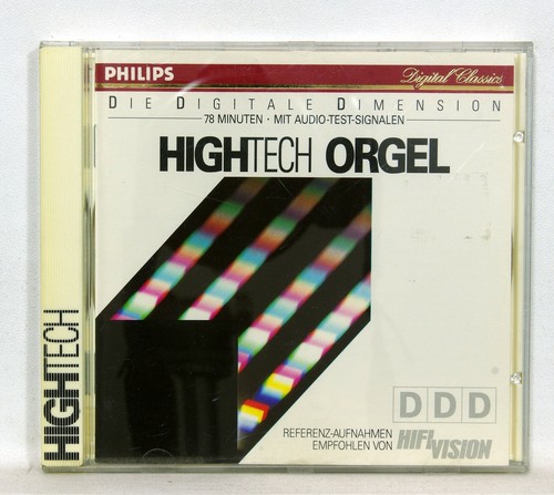 Hightech orgel philips cd - hightech,