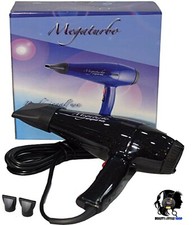 PHON ASCIUGACAPELLI PROFESSIONALE MEGATURBO 1600W 2 BECCUCCI BARBER PARRUCCHIERE
