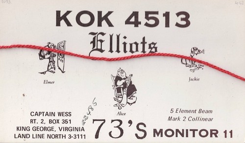 Elmer elliot captain wess - elmer, "captain