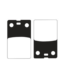 Coppia pastiglie freno