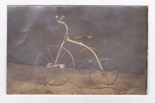Cartolina Fotografica Triciclo D'Epoca KK5031