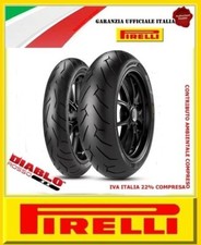 120/70-17-58W  190/55-17-75W COPPIA GOMME PIRELLI DIABLO ROSSO II 2 bi mescola
