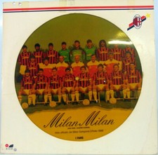 Disco vinile 33 giri Milan Milan " Inno ufficiale del Milan Campione d'Italia "