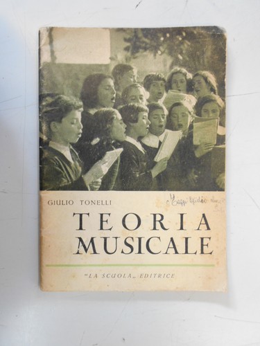 Teoria musicale tonelli giulio - teoria,