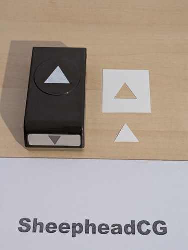 Stampin triangolo punzone - up!,