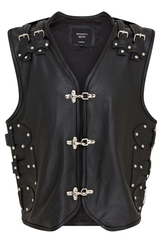 Gilet pelle vitello - in,