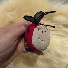 Insetto coccinella ping pong Jellycat raro 