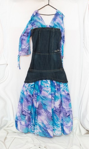 Maxi abito denny - denny, rose