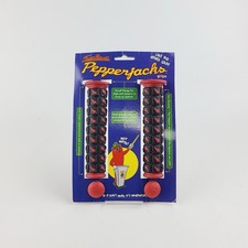 Manopole + spine per mountain bike Salsa Cycles Peppeerjack anni 90 - nuove con scatola - nero/rosso