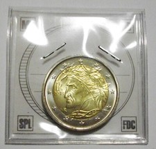  2€URO DANTE ITALIA 2018 (5) FDC FIOR DI CONIO DA ROTOLI ACQUISTA SUBITO 