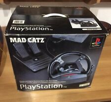 VOLANTE SONY PS1, MAD CATZ, APERTO E MAI USATO