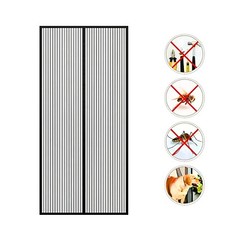 TENDA ZANZARIERA MAGNETICA CON CALAMITA DI VARIE MISURE COLORI PORTE E BALCONI