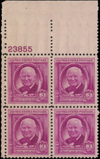 Scott # 960-US Plate Block of