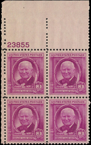 Scott 960 plate - #, of
