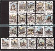 FONTANE D'ITALIA  - EMISSIONE COMPLETA 21 VALORI NUOVI **  MNH