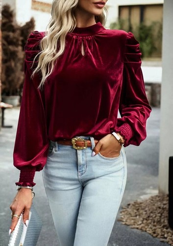 Camicia maglia blusa - blusa, donna