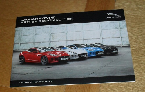 Brochure jaguar type - brochure, british