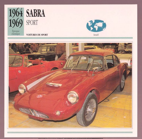 1964 1969 sabra sport - 1964-1969, israele