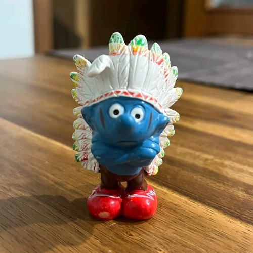 Puffo indiano vintage - indiano,
