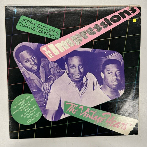 The impressions featuring - lp,
