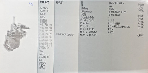 Pompa benzina bcd - benzina, per