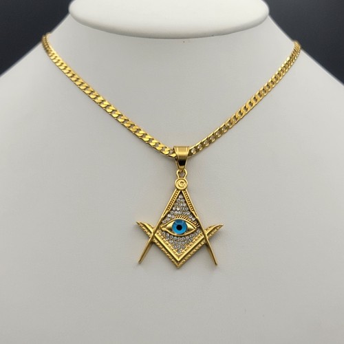 Collana con ciondolo occhio