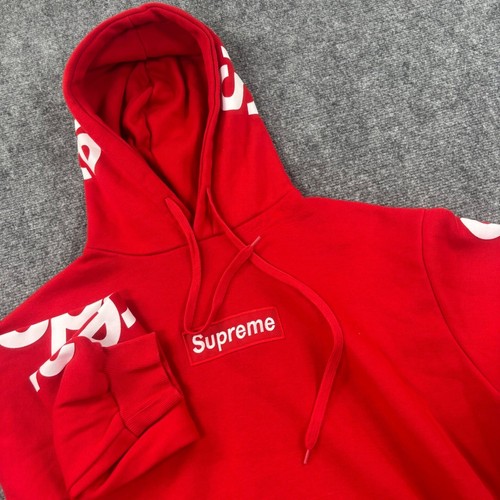 Felpa supreme con cappuccio - supreme,