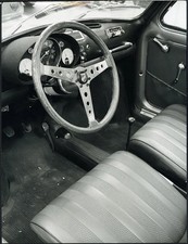 Foto vintage Salone Auto Torino 1967 Fiat 500 Ft 36423 - Stampa 21x27 cm