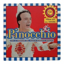 *HH* Libro Sonoro Pinocchio Film Roberto Benigni Giunti 2002 