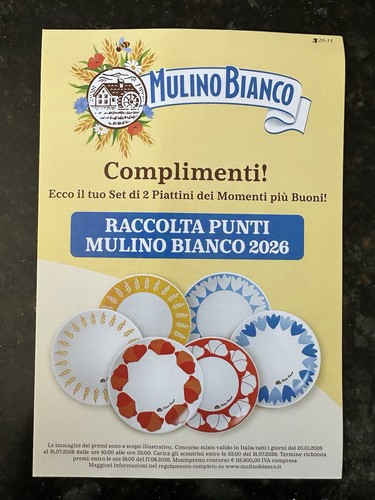 Mulino bianco set piattini - mulino, 2