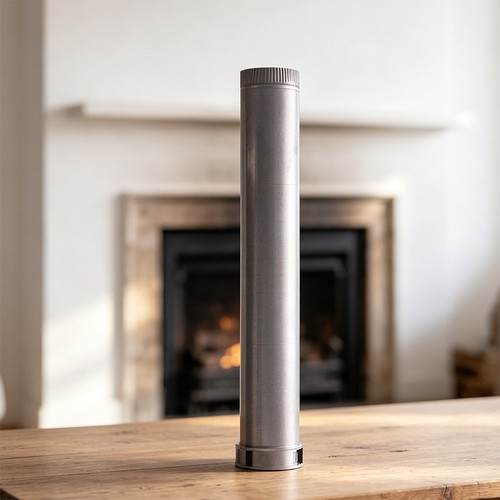 Tubo camino acciaio inox 50 - camino,