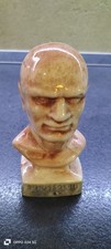 Mussolini bust In marble  and ceranic  - Benito Mussolini - Italian  Busto Raro