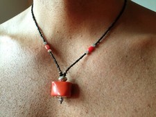 💜🧡💜COLLANA CORALLO