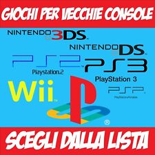 GIOCHI VARI PSP PS1 PS2 PS3 WII UMD FILM VARIE CONDIZIONI SCEGLI DALLA LISTA