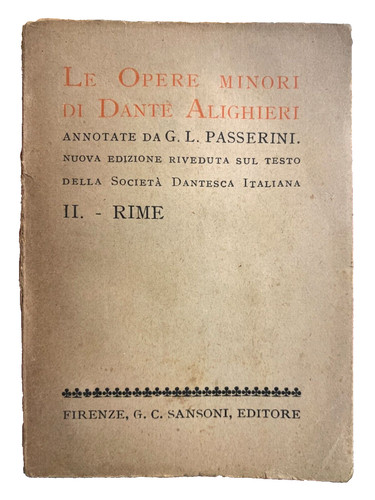 1923 dante alighieri le - dante,