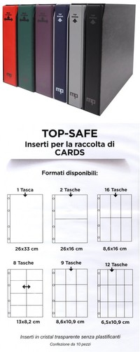 Raccoglitore pagine per card - o,