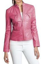 Giacca in vera pelle per donna