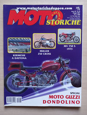 MOTO STORICHE & D'EPOCA Maggio2001 MV 750 S, Muller 250 Cross  Spedizione Gratis