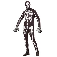 VESTITO CARNEVALE SCHELETRO