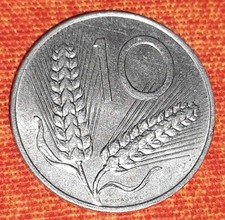 10 Lire 2 Spighe 1975 SPL/qFDC