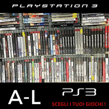 Lotto GIOCHI PS3 Playstation 3 - SCEGLI I TUOI GIOCHI (A-L)