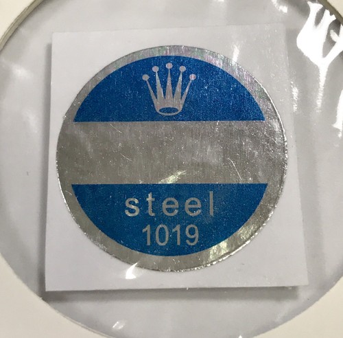 Rolex 1019 steel caseback blue - rolex,